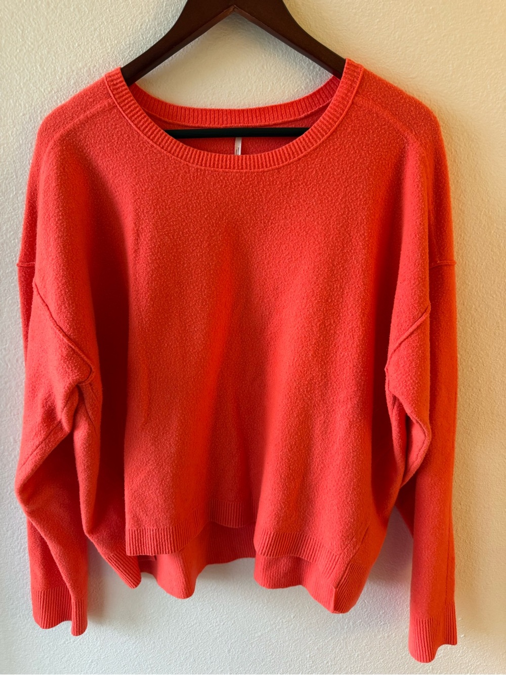 Free People Found My Friend Textured Boucle Pullover Sweater